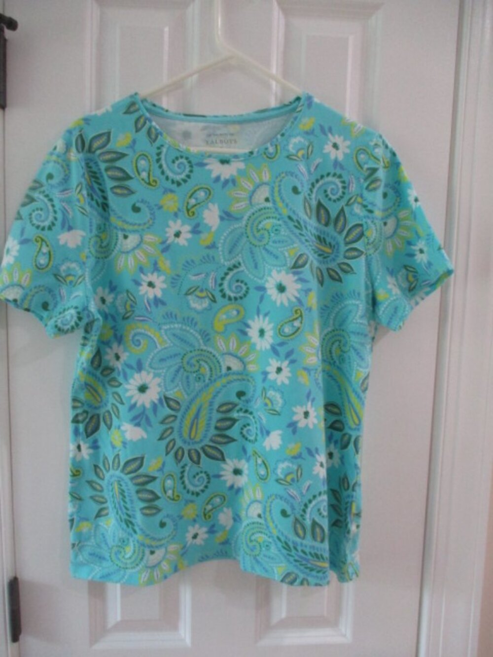 Talbots Floral Tshirt Ladies XLarge - Picture 2 of 4